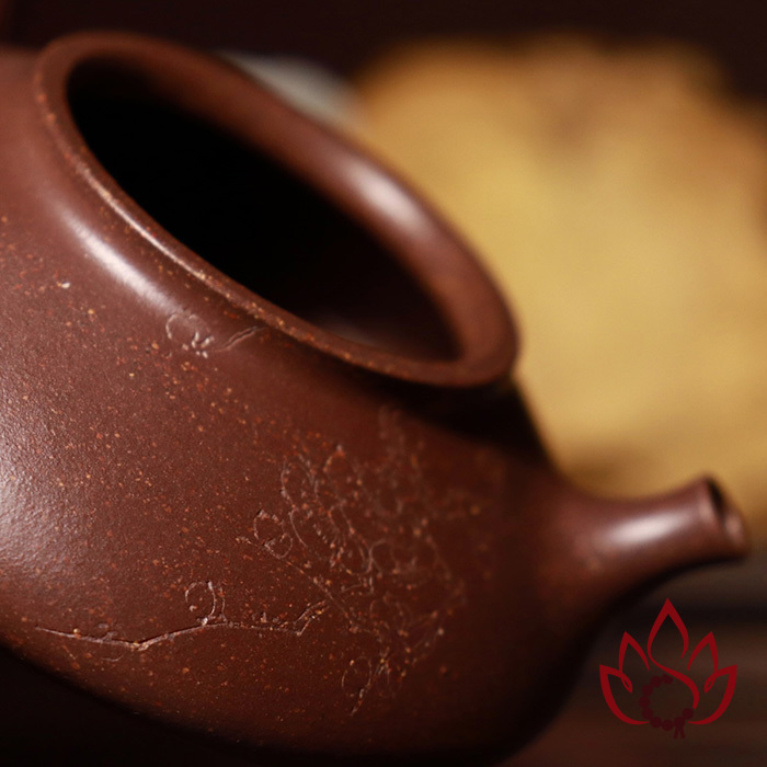 Ấm Tử Sa Thạch Biều Gia Bình Ẩn Sĩ | Đáy Tào Thanh | 120cc